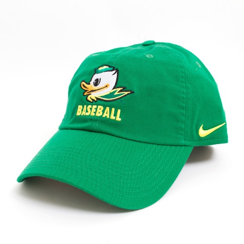 Fighting Duck, Nike, Green, Curved Bill, Cotton, Accessories, Men, Baseball, Hat, 8370